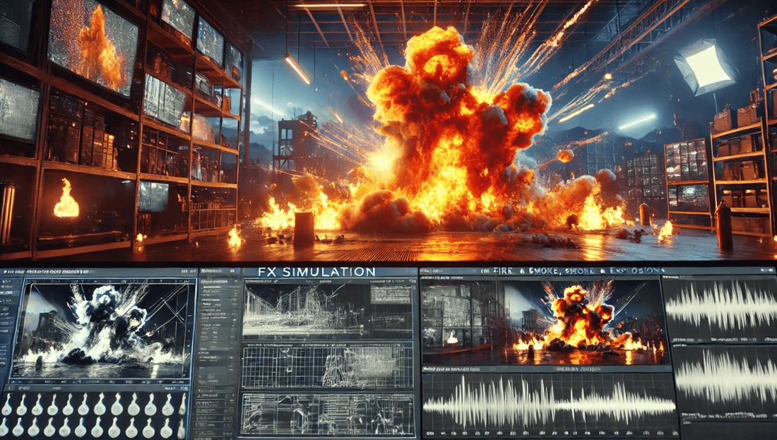 FX Simulation in VFX: Fire, Water, Smoke, and Explosions - Plate Studio